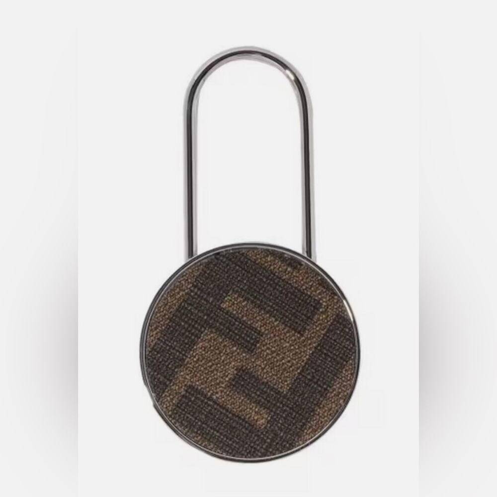 Fendi Brown and Black Bag Charm